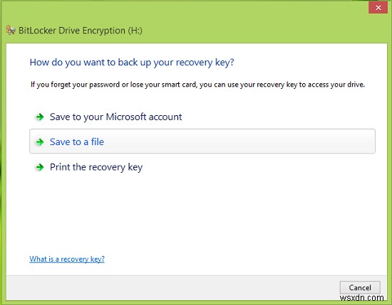 Windows 11/10에서 BitLocker 드라이브 암호화 복구 키를 백업하는 방법 
