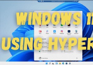 Windows 10에서 Hyper-V를 사용하여 Windows 11을 설치하는 방법 