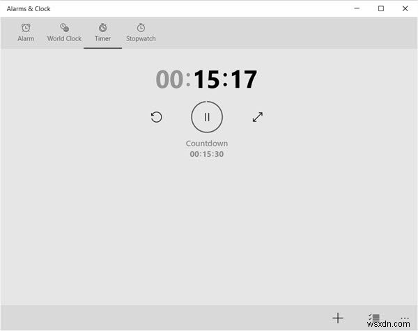 Windows 11/10의 알람 및 시계 앱에서 시계 추가, 알람 설정, 타이머 및 스톱워치 사용 