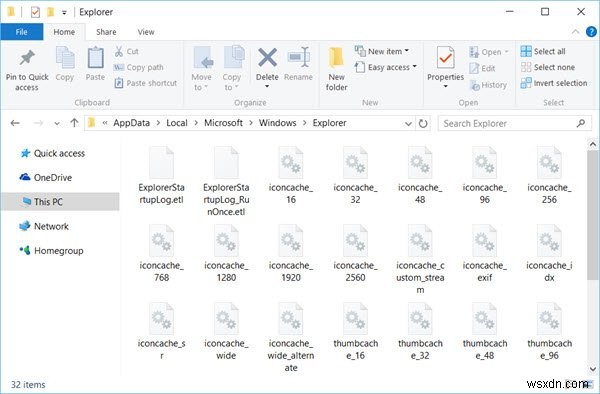 Windows 11/10에서 바탕 화면의 흰색 빈 아이콘 수정 