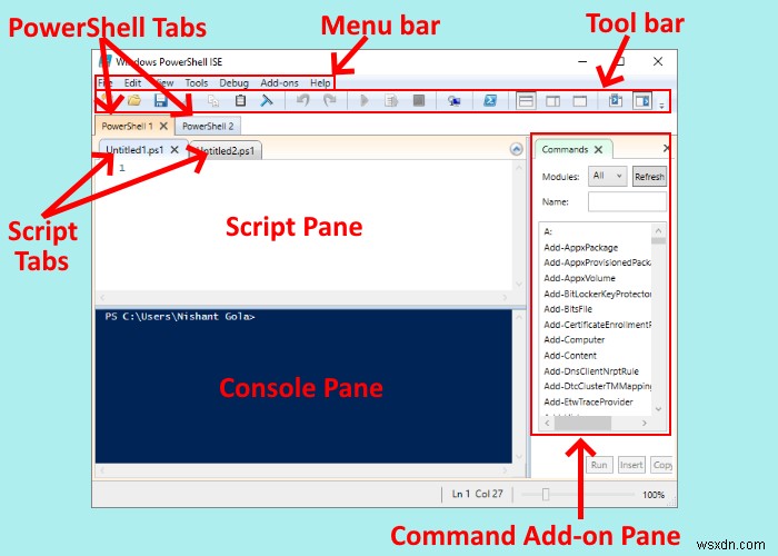 Windows PowerShell ISE 설치 및 사용 방법 – 초보자 자습서 