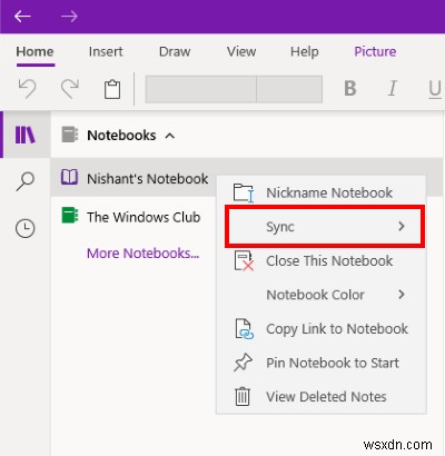 OneNote 오류 0xE0000007 수정, 전자 필기장 동기화 문제가 발생했습니다. 