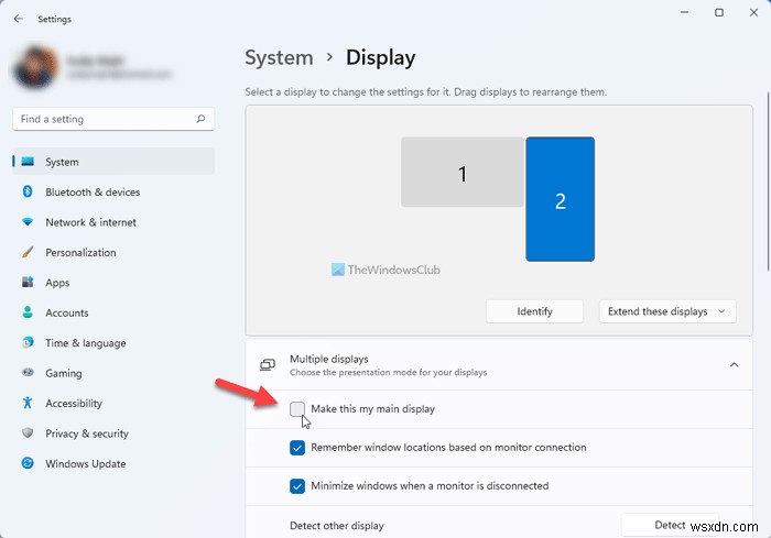 Windows 11/10에서 작업 표시줄을 두 번째 모니터로 이동하는 방법 