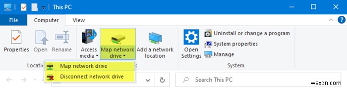 Windows 11/10에서 네트워크 위치를 매핑하거나 추가하거나 FTP 드라이브를 매핑하는 방법 
