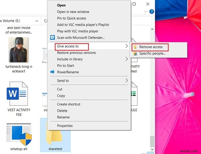 Windows 11/10에서 폴더 공유를 중지하는 방법 