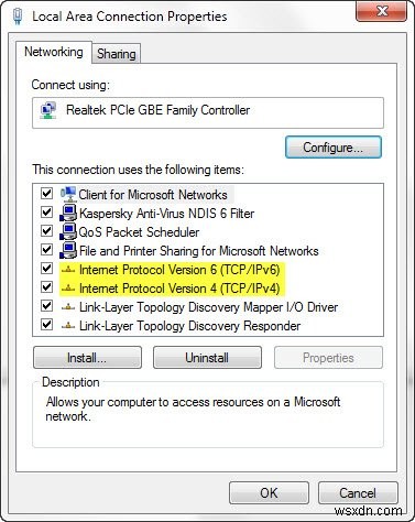 Windows 11/10에서 IPv6을 적절하게 활성화 또는 비활성화하는 방법 