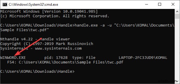 Windows 11/10에서 어떤 프로세스가 파일을 잠그거나 사용하고 있는지 어떻게 알 수 있습니까? 