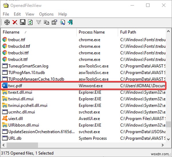 Windows 11/10에서 어떤 프로세스가 파일을 잠그거나 사용하고 있는지 어떻게 알 수 있습니까? 