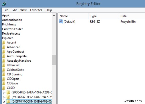 Windows 11/10의 모든 사용자에 대해 레지스트리를 통해 휴지통 이름 바꾸기 