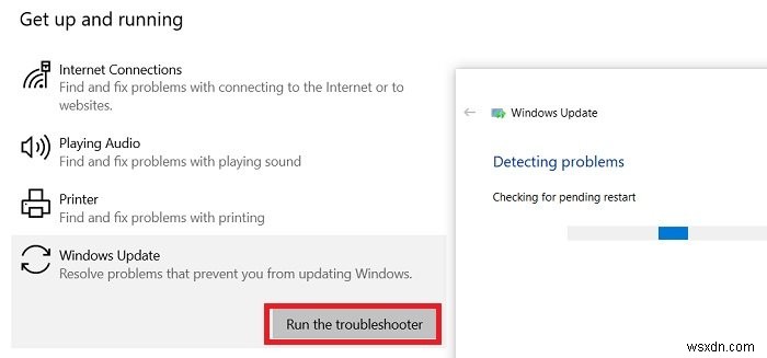 Windows 업데이트 오류 코드 8024a112 수정 