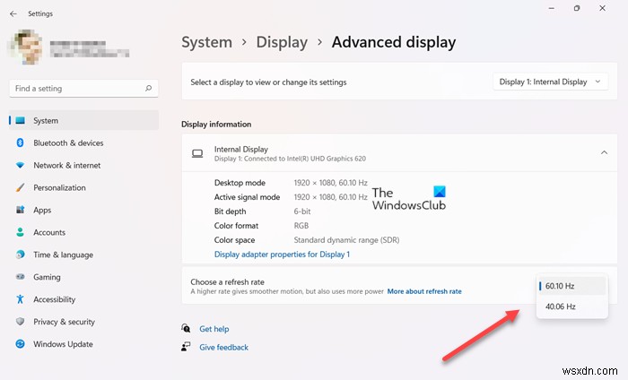 Windows 11/10에서 게임에 대한 가변 재생 빈도를 활성화하는 방법 