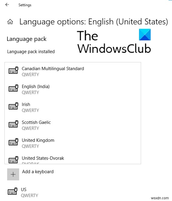 Windows 11/10에서 키보드 입력 잘못된 문자 