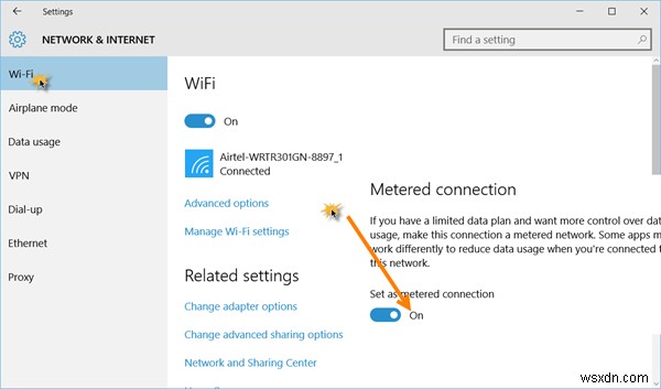 Windows 11/10에서 데이터 사용량 제한을 관리하는 방법 