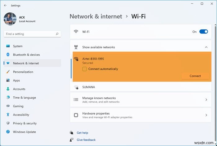 Windows 11/10이 Wi-Fi 네트워크에 자동으로 연결되지 않도록 중지 