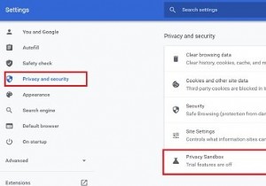 크롬에서 Google FLoC(프라이버시 샌드박스) 선택 해제하는 방법