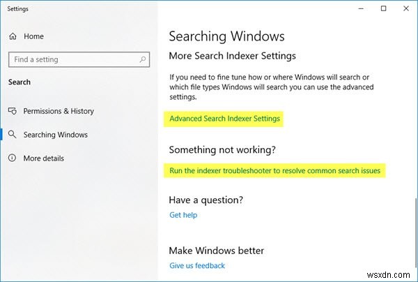 Windows 11/10에서 고급 검색 모드를 활성화하는 방법 