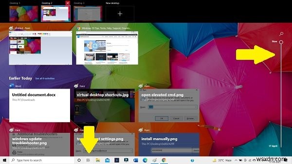 Windows 10에서 전문가처럼 가상 데스크톱을 관리하는 방법 