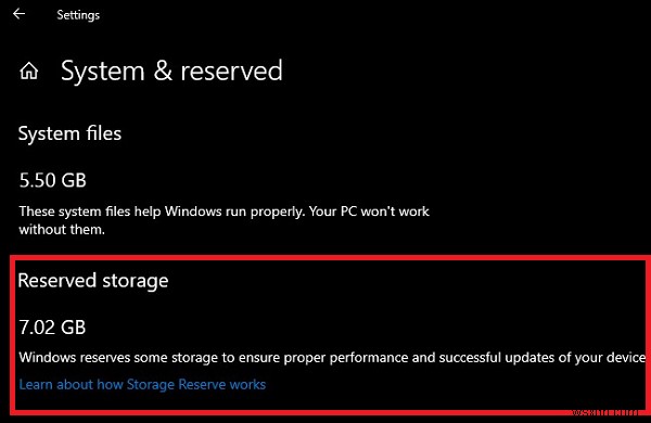 Windows 11/10에서 Reserved Storage를 활성화 또는 비활성화하는 방법 