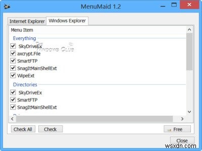상황에 맞는 메뉴 편집기가 있는 Windows 11/10에서 상황에 맞는 메뉴 항목 추가, 제거, 편집 