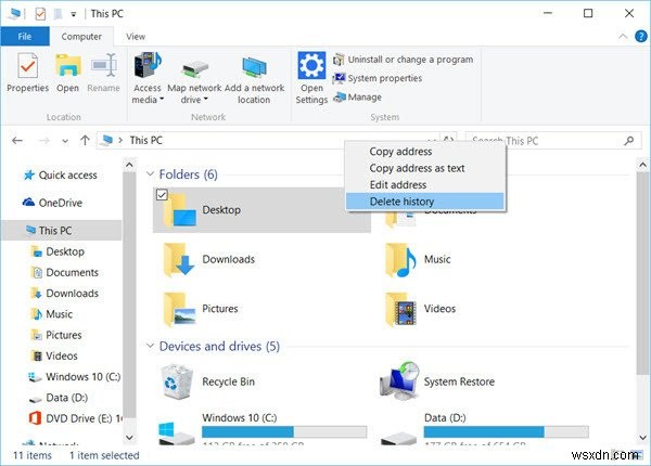 Windows 11/10에서 최근 파일 및 폴더를 삭제하는 방법 