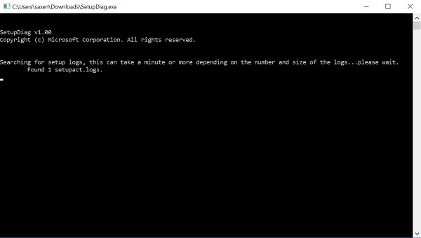 SetupDiag.exe는 Windows 10 업그레이드 오류를 진단하는 데 도움이 됩니다. 
