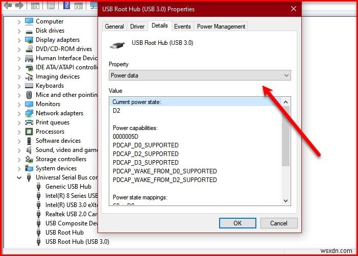 Windows 11/10에서 USB 포트의 전원 출력을 확인하는 방법 
