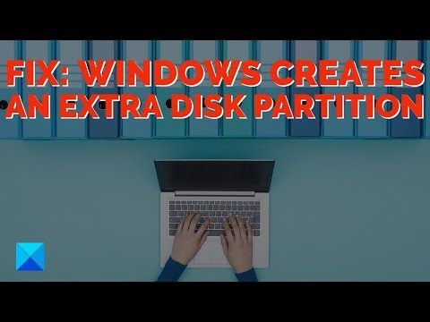 Windows 11/10은 추가 디스크 파티션을 만듭니다. 