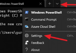 Windows 터미널에서 기본 색 구성표를 변경하는 방법 