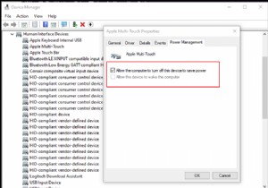 Windows 11/10에서 터치패드가 자동으로 비활성화됨 