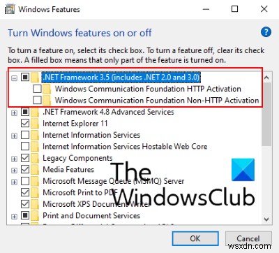 Windows 10에 .NET Framework를 설치할 때 오류 0x800F080C 수정 