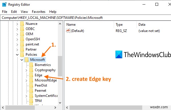 Microsoft Edge에서 브라우저 기록 및 다운로드 기록 삭제 방지 