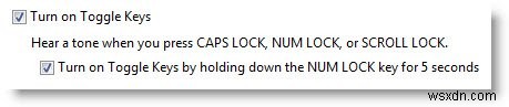 Windows 11/10에서 Caps Lock, Num Lock 또는 Scroll Lock 경고 활성화 