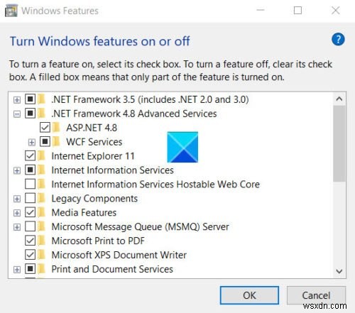 Windows 10 시스템에서 .NET 런타임 오류 1026, 예외 코드 c00000fd 수정 