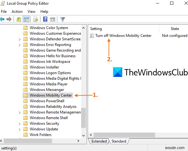 Windows 10에서 Windows 모바일 센터를 비활성화하는 방법 