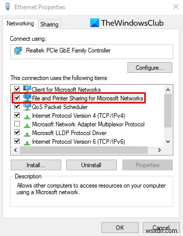Windows 11/10에서 파일 및 프린터 공유를 켜거나 끄는 방법 