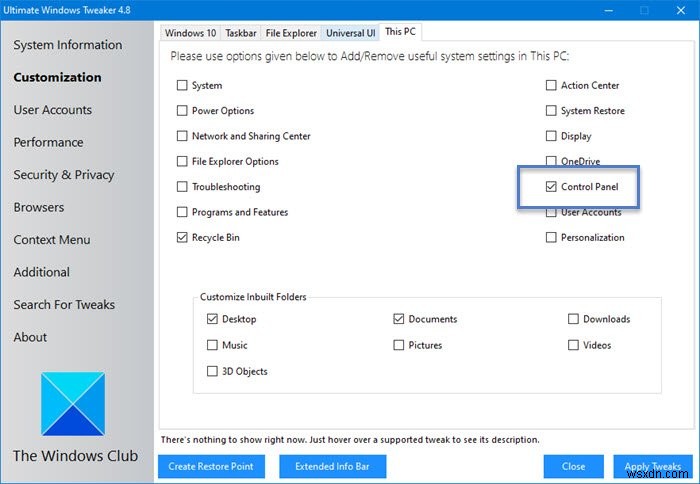 Windows 11/10에서 파일 탐색기에 제어판을 추가하는 방법 