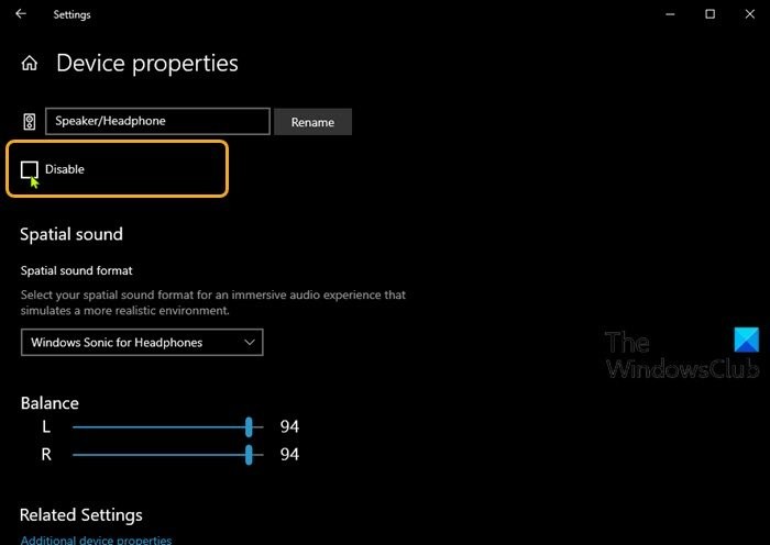 Windows 11/10에서 사운드 출력 장치를 활성화 또는 비활성화하는 방법 