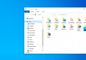Windows 10 파일 탐색기의 탐색 창에 사용자 프로필 폴더를 추가하는 방법 
