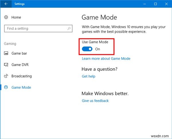 Windows 11/10에서 게임 모드를 활성화하고 사용하는 방법 