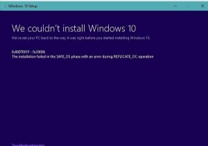 Windows 업데이트가 0x8007001f – 0x20006 오류와 함께 계속 실패함 