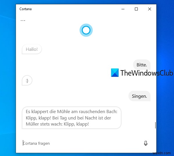 Windows 10에서 Cortana의 음성 및 언어를 변경하는 방법 