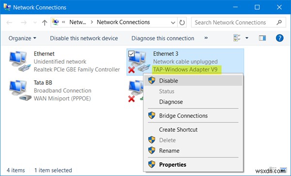 TAP-Windows 어댑터 v9는 무엇이며 VPN에 이 드라이버가 필요한 이유는 무엇입니까? 
