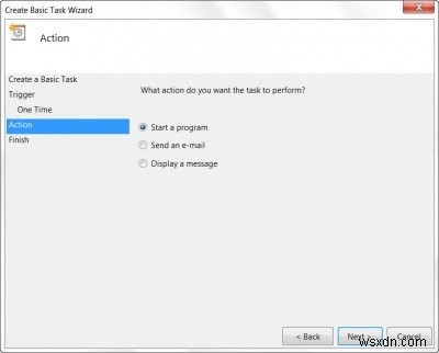 Windows 11/10에서 작업 스케줄러를 사용하여 종료 또는 다시 시작 예약 