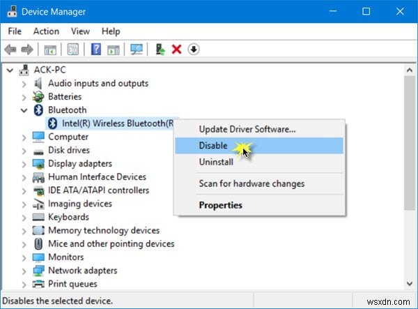 Windows 11/10에서 Bluetooth를 끄거나 비활성화하는 방법 
