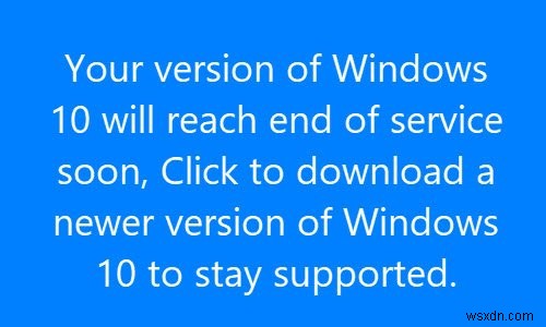 Windows 10이 지원되지 않는 버전에서 멈췄습니다. 최신 버전으로 업그레이드하지 않습니다 