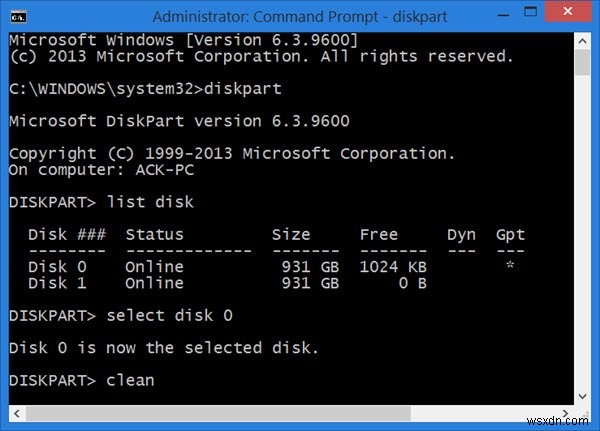 파일 시스템 유형은 RAW이고 CHKDSK는 RAW 드라이브에 사용할 수 없습니다. 