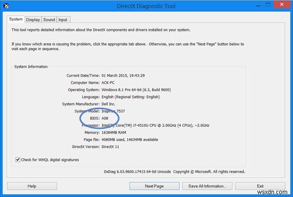 Windows 11/10에서 BIOS 버전을 확인하는 방법 