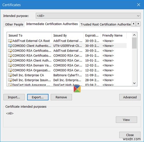 Windows 암호화 서비스 공급자가 Windows 11/10에서 오류를 보고한 문제 수정 