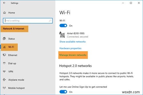 WiFi는 Windows 11/10에서 암호를 묻지 않습니다. 