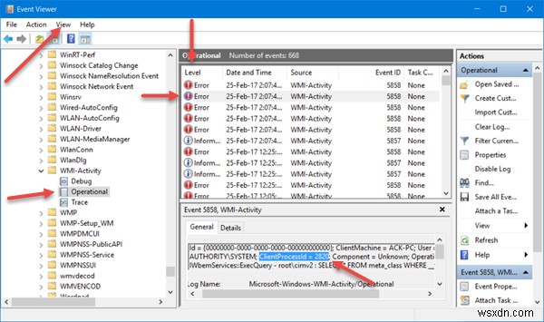 Windows 11/10에서 WMI 공급자 호스트(WmiPrvSE.exe) 높은 CPU 사용량 수정 